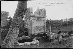 Bellpuig . La Font de Sant Antoni