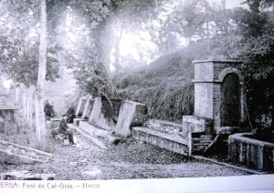 Font Cal Gras - L'any 1910