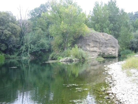 Riu Fluvia a Besalú