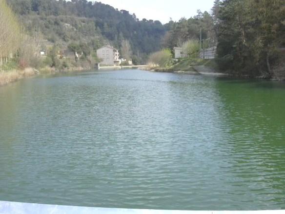 Panta de Sant Quice Safage - Vista general 1