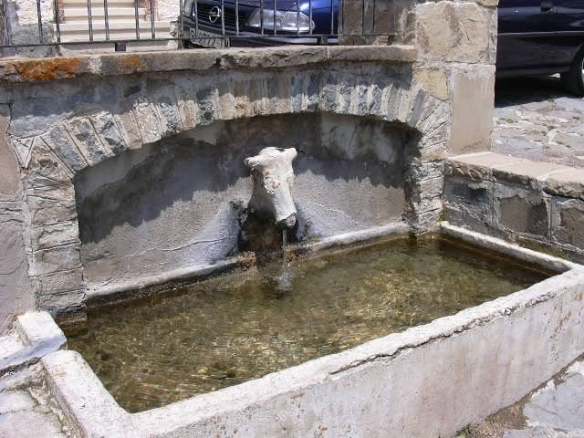 Abeurador abans de la seva restauració