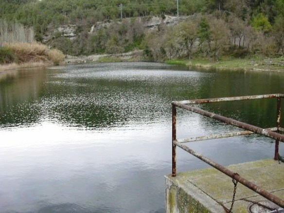 Vista general del Panta des de el Mur