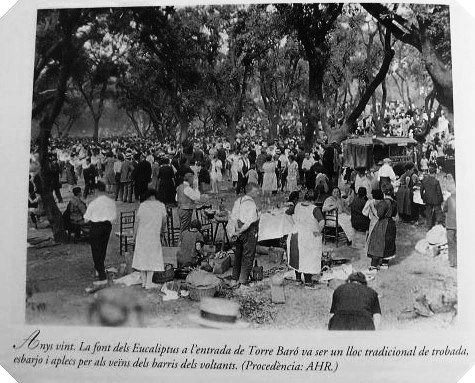 Barcelona - Torre Baro - Ft Eucaliptos Anys 1920