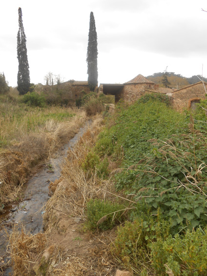 Entrada de l'aigua al Molí