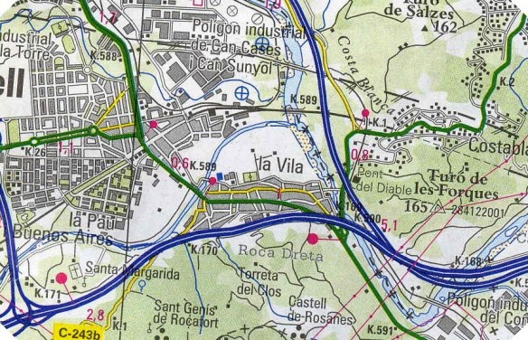 A Planol de situació