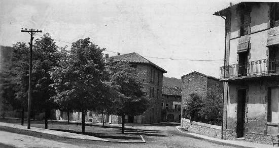 Poble de Sant Pau de Seguries - anys 1950